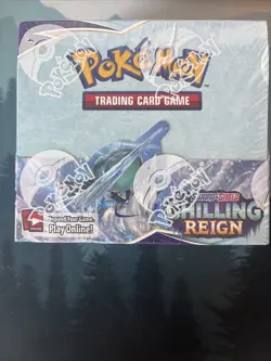 Pokemon TCG Sword & Shield Chilling Reign Booster Box 36 Packs New Sealed 820650818462 - Image 1