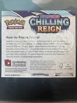 Pokemon TCG Sword & Shield Chilling Reign Booster Box 36 Packs New Sealed 820650818462 - Image 2