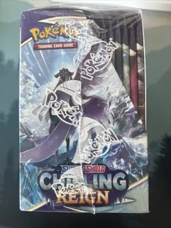 Pokemon TCG Sword & Shield Chilling Reign Booster Box 36 Packs New Sealed 820650818462 - Image 3