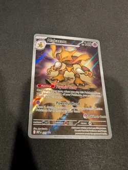 Alakazam 009 & Riolu 010 Pokemon Center ETB Promos Mega Evolutions NM - Image 3
