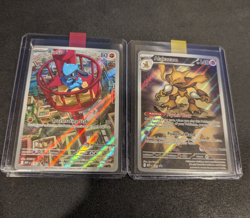 Alakazam 009 & Riolu 010 Pokemon Center ETB Promos Mega Evolutions NM - Image 5