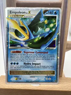 Empoleon LV.X DP11 Black Star Promo Holo Rare Diamond And Pearl 2007 Pokemon MP - Image 1