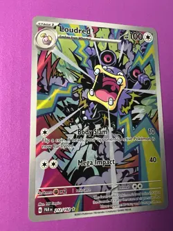Loudred 212/182 Sv04: Paradox Rift Illustration Rare Holo Pokemon TCG NM - Image 4