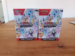 Pokemon TCG Prismatic Evolutions Booster Bundle Sealed x2 - Image 1
