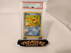 1999 Pokemon Fossil #53 Psyduck PSA 9 Mint - Image 1