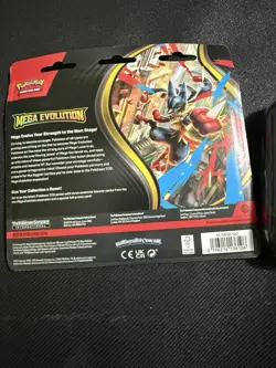 Pokemon Mega Evolution 3 Pack Booster GOLDUCK PROMO & BLACK BOLT MINI TIN SEALED - Image 3