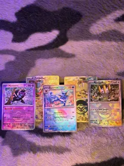 Prismatic Evolutions Pokeball Pattern Pokemon TCG Lot of 5 - a3 - Image 1