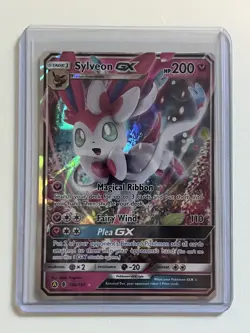 Pokemon TCG Sylveon GX 92a/145 Promo Guardians Rising Sun and Moon Full Art - Image 1
