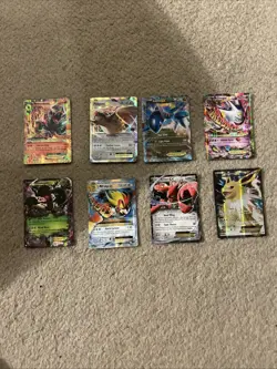 8 Pristine Ex Pokemon, never Played With Very Good Condition - Image 1