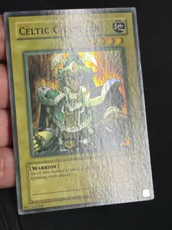 Yu-Gi-Oh Faded Celtic Guardian LOB-007 Wavy NA Print - Image 4