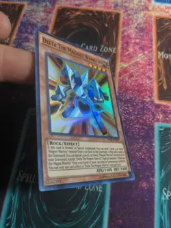 Yu-Gi-Oh! Delta The Magnet Warrior RATE-EN097 Unlimited Super Rare NM - Image 2