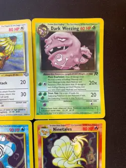Pokemon Cards WOTC Holo Bundle Joblot X 11 Fossil Base Rocket HP - Image 5