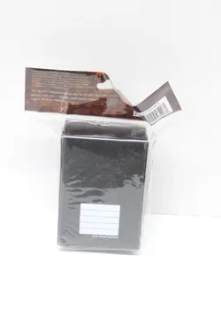 NEW Vintage Yugioh Konami Duelist Card Case Black Deck Box SEALED 1996 - Image 2