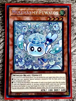 Mulcharmy Fuwalos Prismatic Secret Rare 1st Edition Mint Card [MP25-EN102] - Image 1