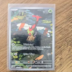 Pokemon TCG Yanma Destined Rivals Full Art Rare Card 183/182 - Image 1