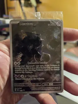 SEALED Mewtwo ex SVP 52 Black Star Promo Full Art Pokemon Card SV 151 - Image 1