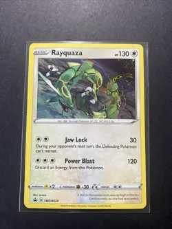 Rayquaza SWSH029 SWSH: Sword & Shield Promo Cards Holo Pokemon TCG NM - Image 1