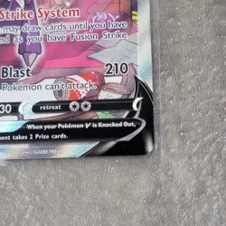 Pokemon TCG Genesect v Fusion Strike Holo Ultra Rare Card 255/264 Alt Art MINT - Image 2
