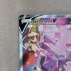Pokemon TCG Genesect v Fusion Strike Holo Ultra Rare Card 255/264 Alt Art MINT - Image 5