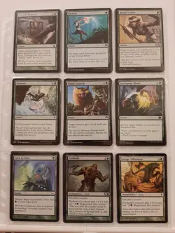 Mtg Green Cat Lot - 100+ Cards - Creatures Instants Enchantments - Magic - Image 3