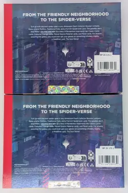 LOT OF 2 - Magic The Gathering Marvel Spider-Man Collector Booster Omega Sealed - Image 2