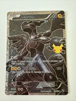 Pokemon TCG Zekrom 114/114 Celebrations Classic Collection Holo - Image 1