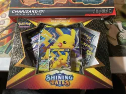 TWO BOXES Pokemon Game: Charizard ex Special Collection + Pikachu V Shining Fate - Image 4