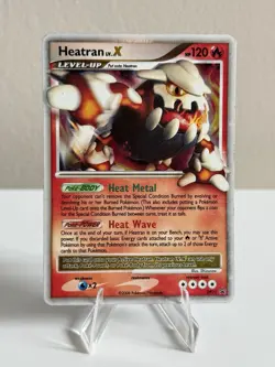 2008 Pokemon TCG • Heatran Lv. X Diamond & Pearl Promo • DP31 HP / DMG - Image 2