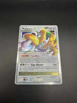 Regigigas LV.X - DP30 - D&P Black Star Promo - Holo - Pokemon TCG 2008 - Image 2