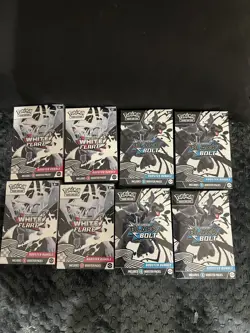 Pokemon TCG Black Bolt And White Flare Booster Bundles. New And Sealed - Image 1