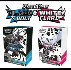 Pokemon TCG Black Bolt And White Flare Booster Bundles. New And Sealed - Image 3