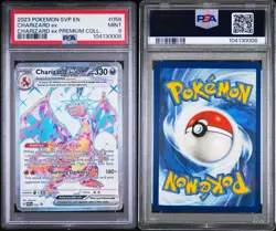 2023 Pokemon SVP EN, CHARIZARD ex, 056, CHARIZARD ex PREMIUM COLL, PSA 9, MINT - Image 3