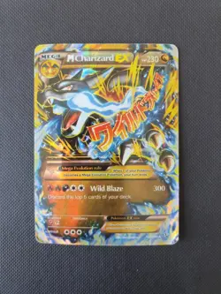 Pokemon TCG M Charizard EX Wild Blaze 1st Edition - Image 1