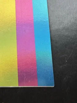 YuGiOh! Test Prints Bundle With Holo Test Print & Uncut Sheet Damaged - Image 3