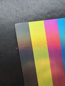 YuGiOh! Test Prints Bundle With Holo Test Print & Uncut Sheet Damaged - Image 5