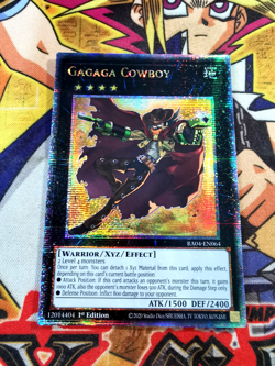 Gagaga Cowboy ra04-en064 1st Edition (NEW) Quarter Century Rare Yu-Gi-Oh! - Image 1