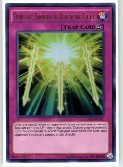 Spiritual Swords of Revealing Light Ultra Rare Unlimited MVP1-EN031 NM - Image 1