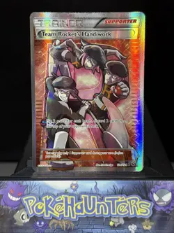 Pokemon Card Team Rocket's Handiwork 124/124 XY Fates Collide Played - Image 1