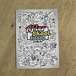 After Skool Hobby - Straw Hat Eevee - FAN ART Card - Generation One Set Derpy - Image 2