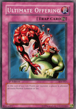 Ultimate Offering SDJ-047 COMMON Yu-Gi-Oh Trading Card TCG - Image 1