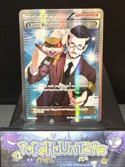 Pokemon Card Battle Reporter 109/111 XY Furious Fists Ultra Rare Played - Image 1