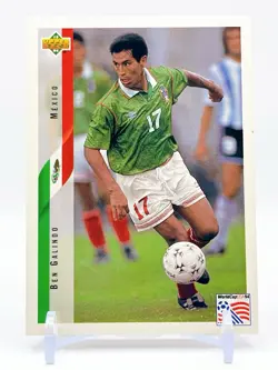 94 USA World Cup Soccer Card Mexico National Team Ben Galindo Vintage From Japan - Image 1