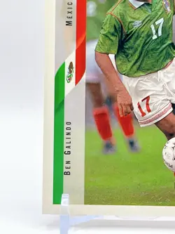94 USA World Cup Soccer Card Mexico National Team Ben Galindo Vintage From Japan - Image 3
