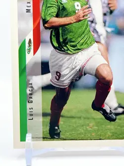 94 USA World Cup Soccer Card Mexico National Team Luis Garsia Vintage From Japan - Image 4