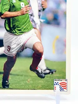 94 USA World Cup Soccer Card Mexico National Team Luis Garsia Vintage From Japan - Image 5