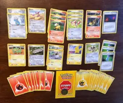 Pokemon 2004 Ex Trainer Kit Latios & Latias Trainer Kit Non-holo card Lot of 41 - Image 1