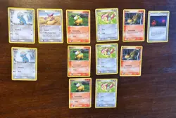 Pokemon 2004 Ex Trainer Kit Latios & Latias Trainer Kit Non-holo card Lot of 41 - Image 2