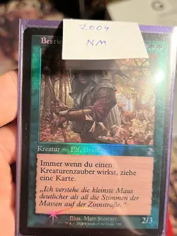German Foil Beast Whisperer 🔥 Belgian Quality🔥time spiral remastered mtg 2004 - Image 5