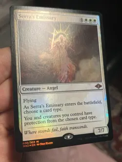 Foil Serra's Emissary • Modern Horizons 2 • NM • Mtg (2005) - Image 2