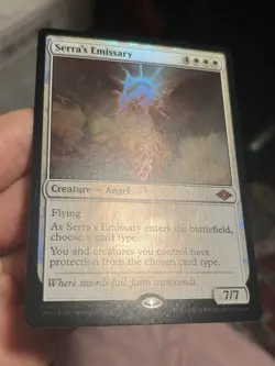 Foil Serra's Emissary • Modern Horizons 2 • NM • Mtg (2005) - Image 3